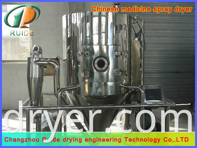 Spray drying tower with poly carboxylic acid water reducing agent